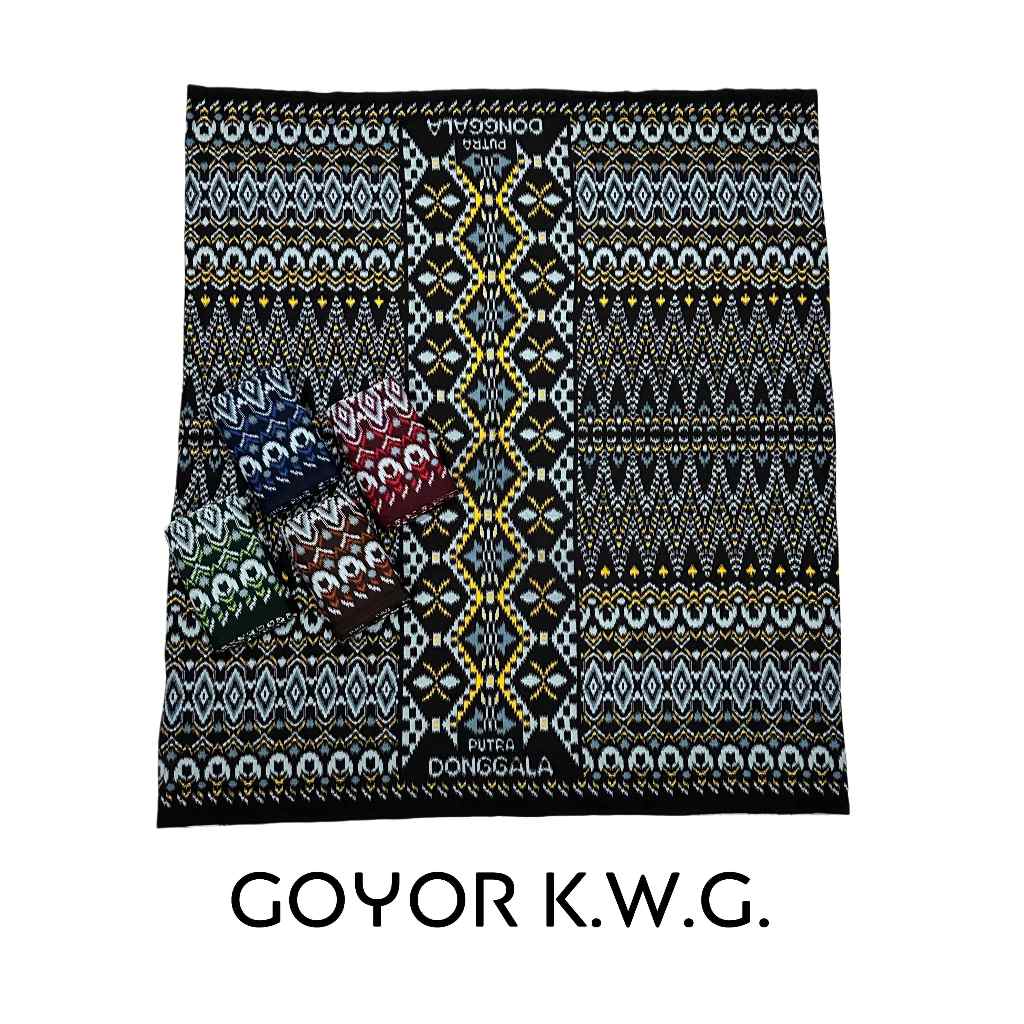 Sarung donggala goyor KWG motif terbaru