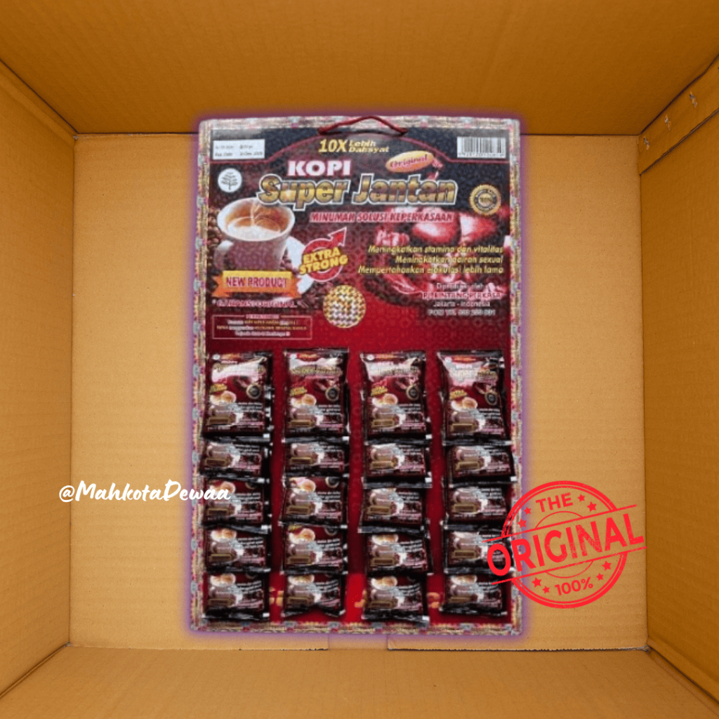 

Kopi Super Jantan Papan Original 20 Sachet