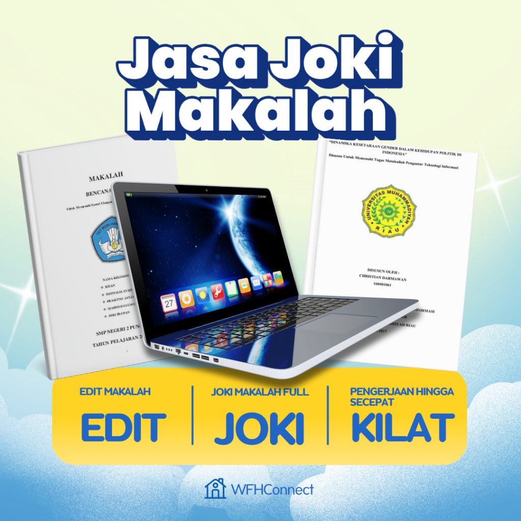 Jasa Joki Makalah SMP SMA | Edit Makalah, Makalah Kerja Cepat, Makalah Full Riset, Makalah Santai