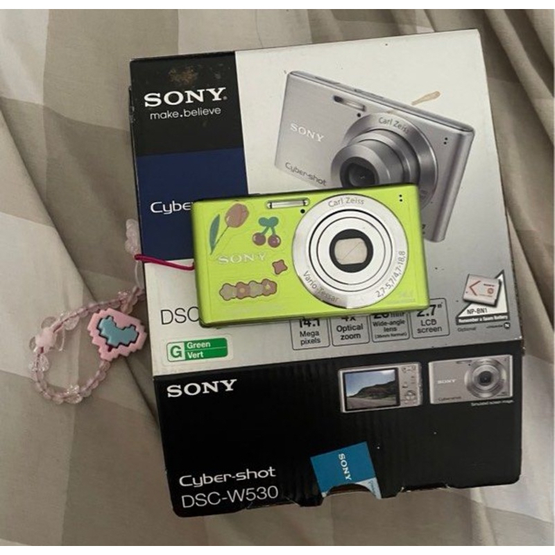 CHAT SEBELUM ORDER PRELOVED PEMAKAIAN PRIBADI DIGICAM KAMERA DIGITAL SONY CYBERSHOT DSC-W530 GREEN F