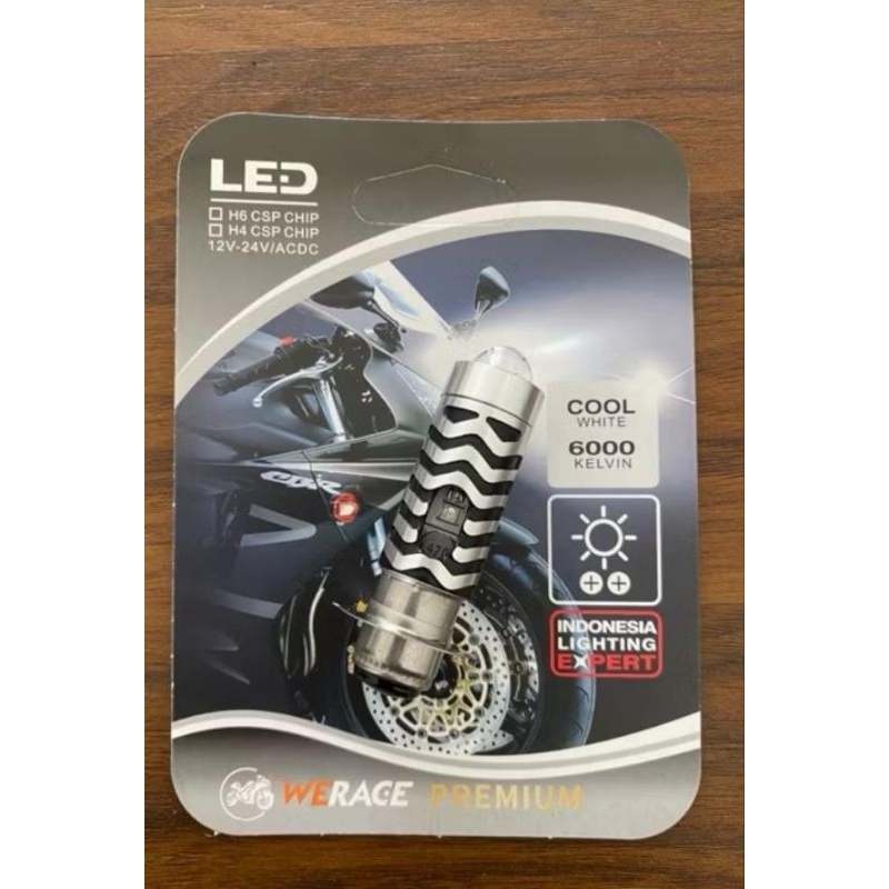 Bohlamp h6 led 2 warna