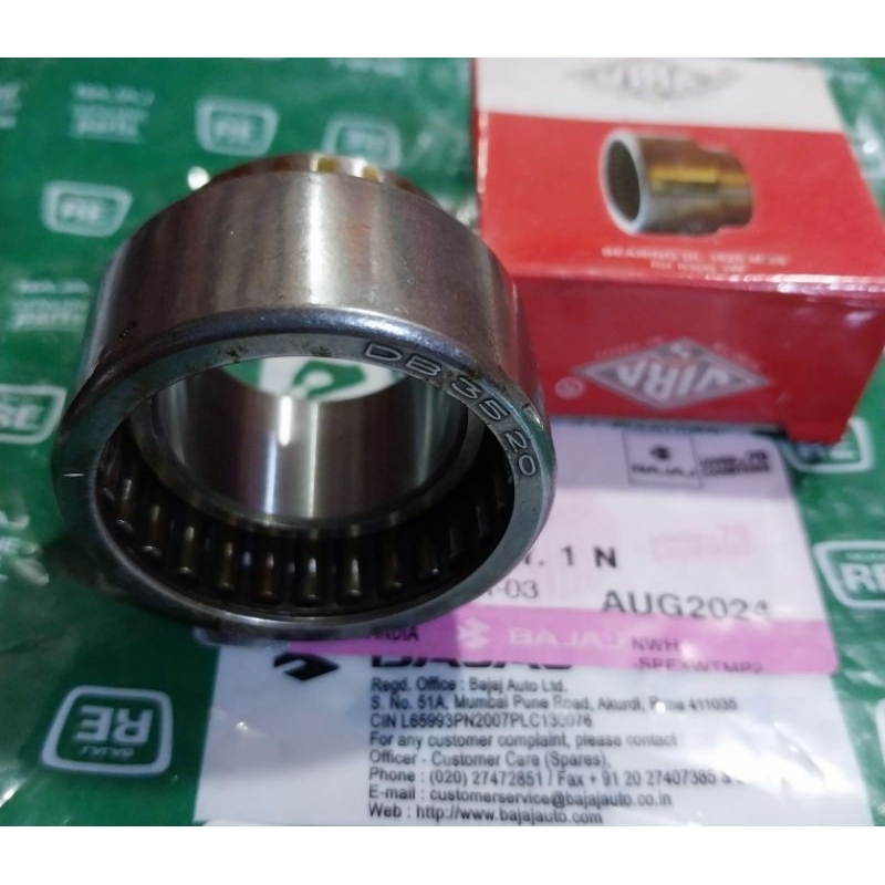 Lahar Bambu Set + Bhos BAJAJ 2tak Roda 3 Bearing Bambu As roda Bajaj RE175 , RE205 , Bajaj Roda Tiga