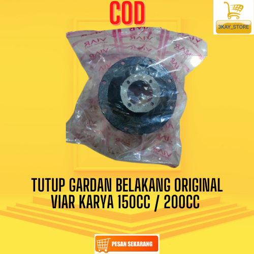 Tutup Gardan Belakang VIAR KARYA 150CC 200CC Original VIAR Motor Roda Tiga