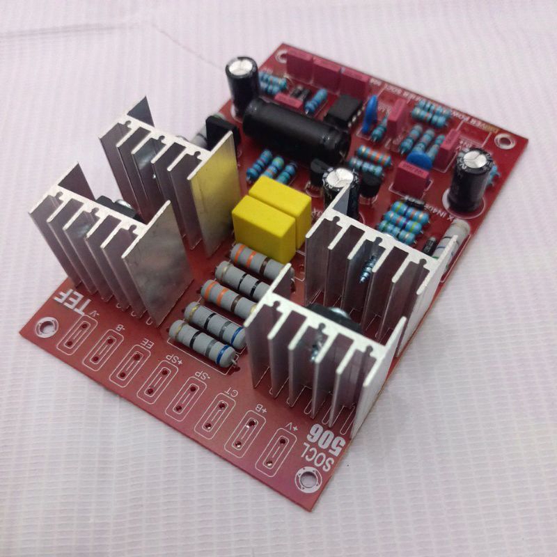 power driver super ocl 506 tef + input balance / power driver socl 506 tef inbal