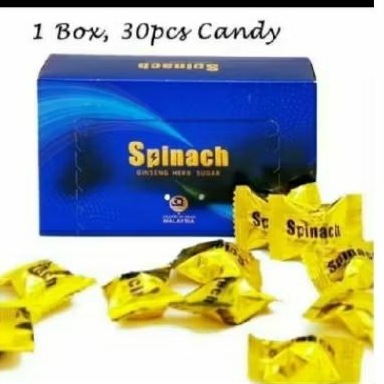 

spinach candy asli ori 1 box 30 pcs