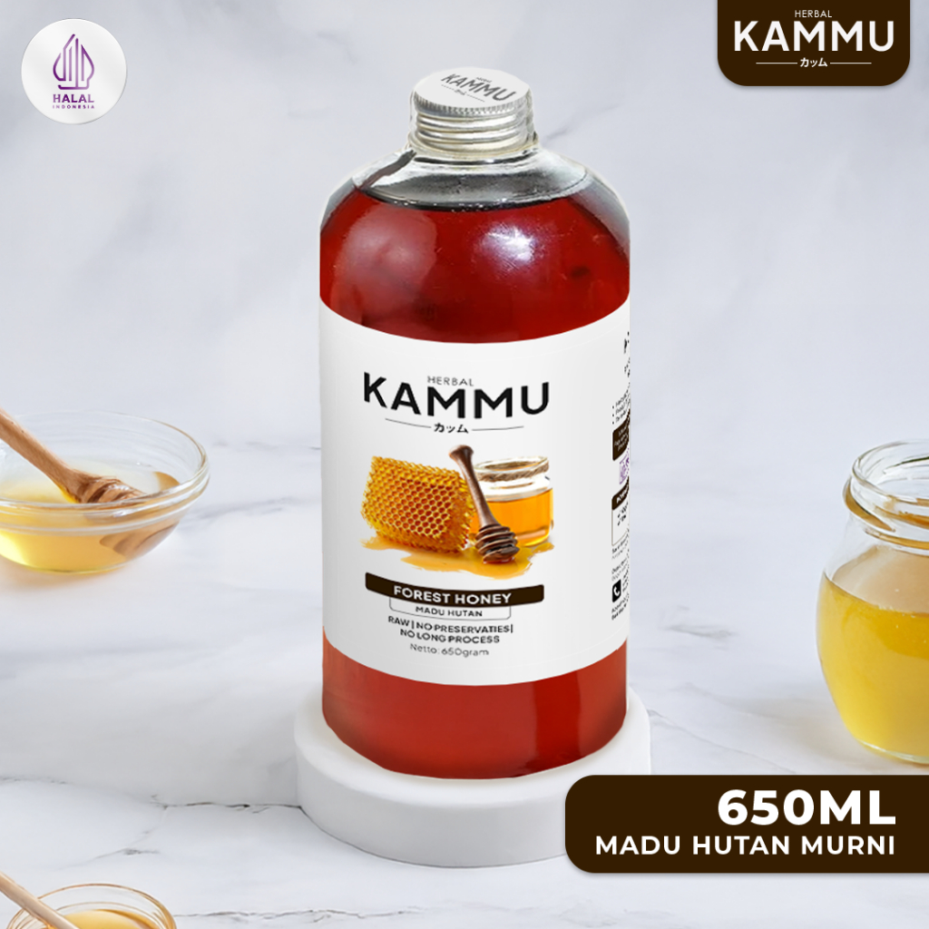 

HERBAL KAMMU - Madu Hutan 650 gr