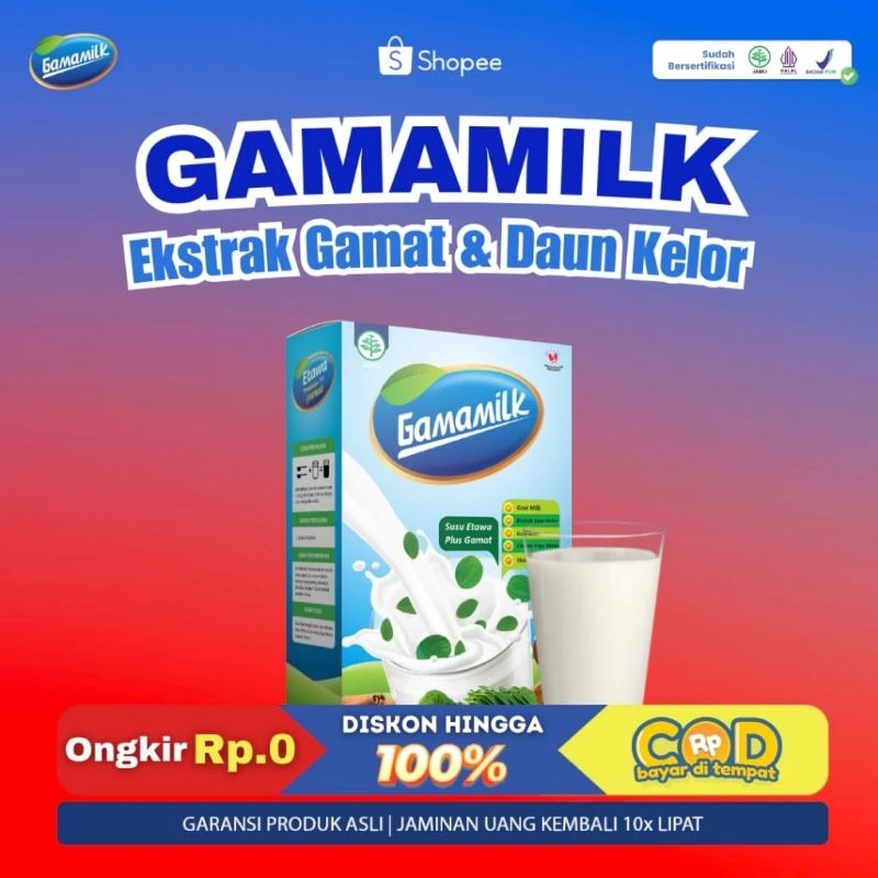 

Promo 1 Box GAMAMILK Susu Etawa Plus Gamat Rekomendasi Ilmiah Atasi Nyeri Sendi Dan Tulang Membantu Meningkatkan Kepadatan Tulang