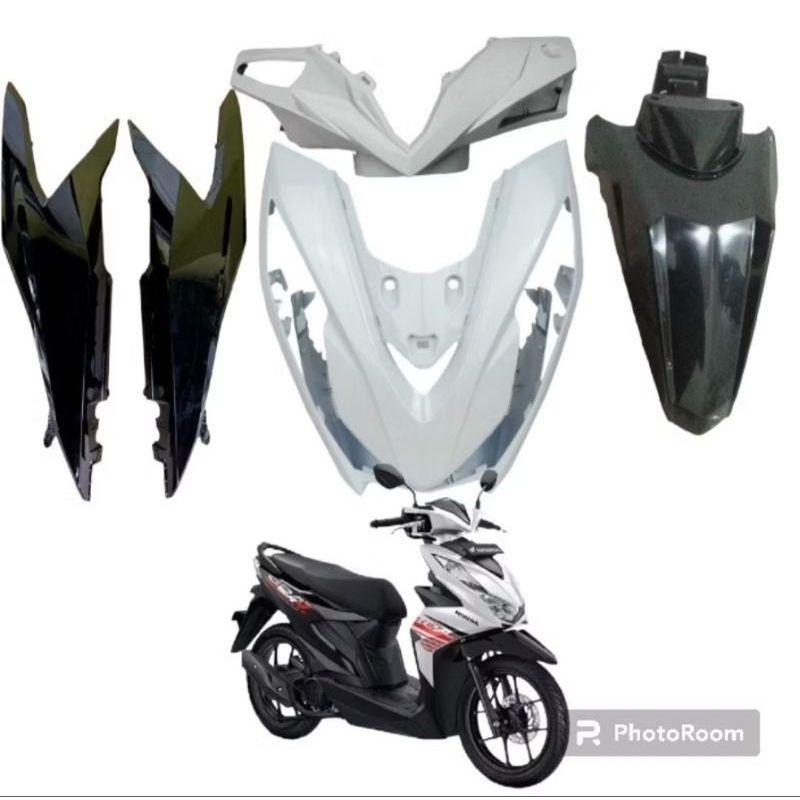 Full Body Halus Beat Deluxe Putih Hitam 2020-2023