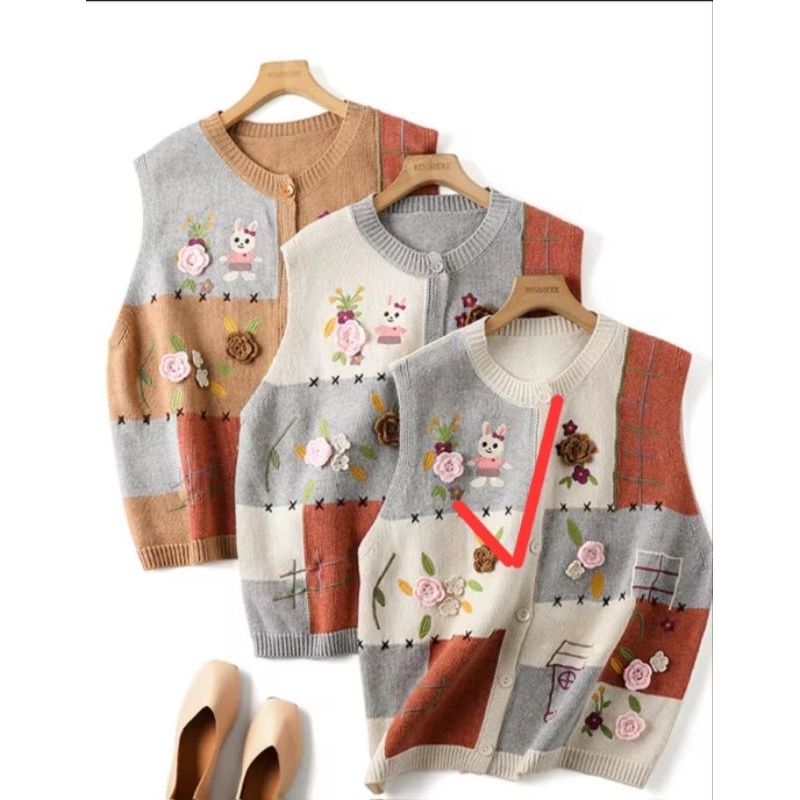 Vest Rajut Import Bangkok