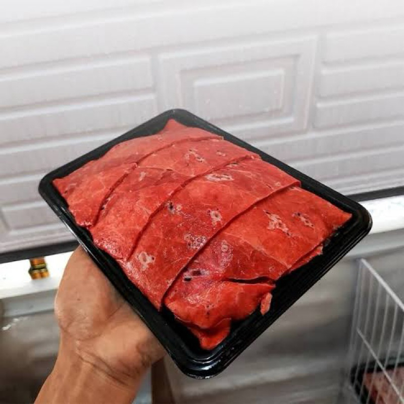 

Paru slice sapi 500g mantul halal