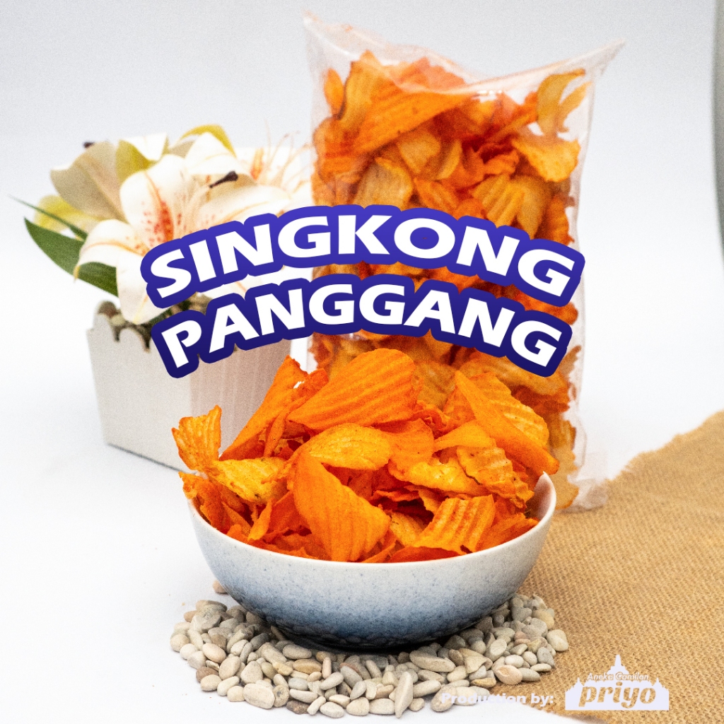 

Keripik Singkong Panggang Gurih dan Renyah Priyo Snack Borobudur Khas Magelang