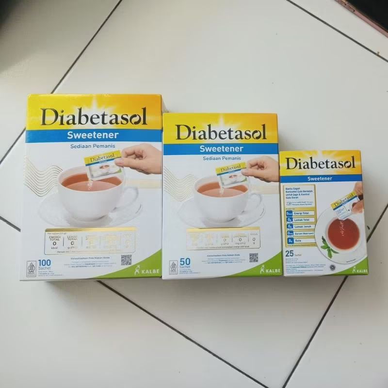 

DIABETASOL SWEETENER 25SASET/50SASET/100SASET