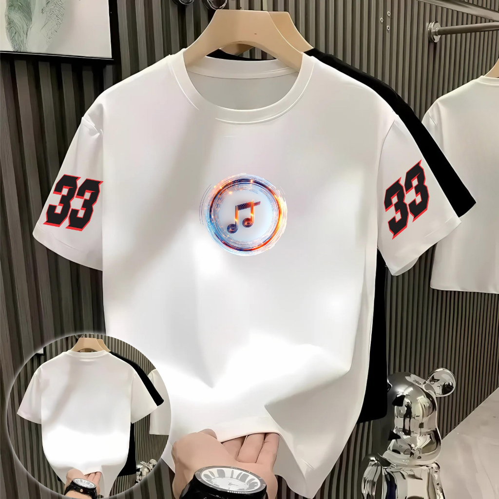 Zelo - Kaos Pria Premium  keren baju Logo - Logo iphone