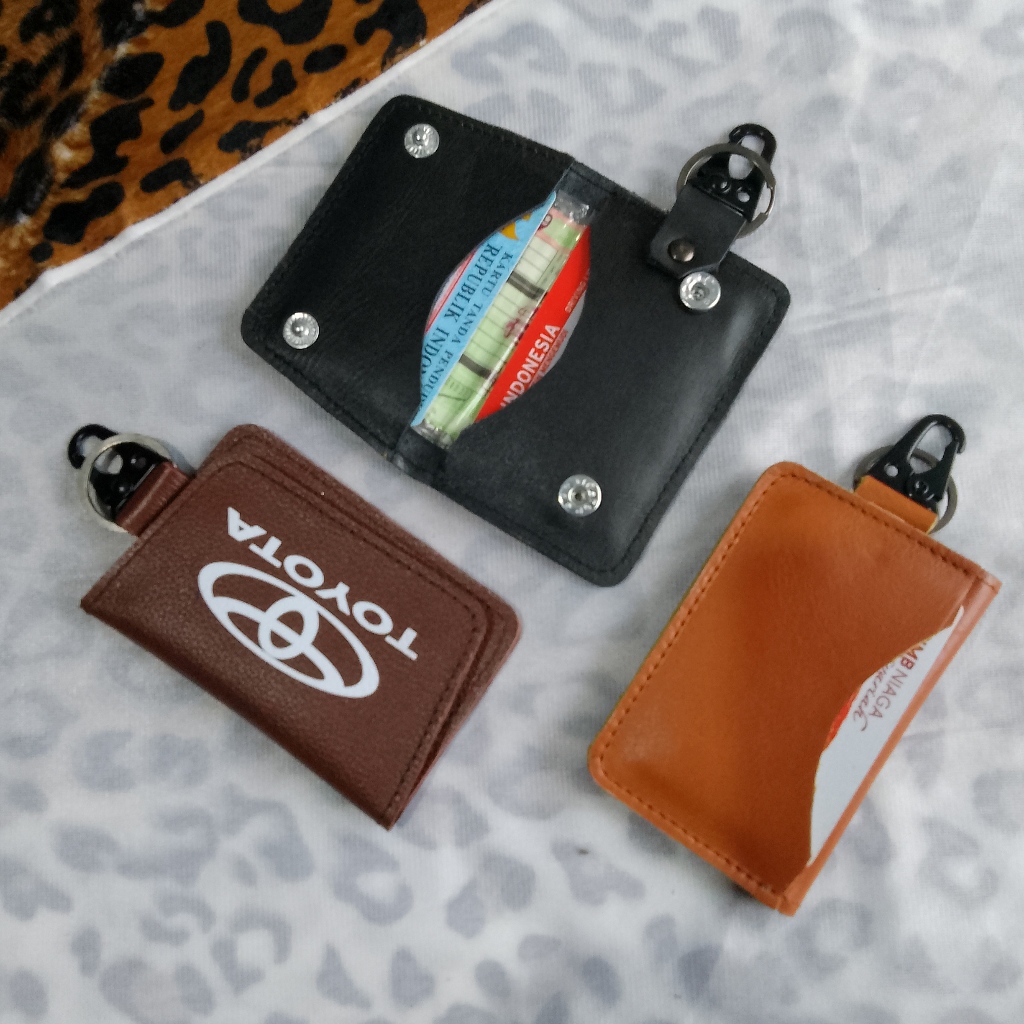 Gantungan Kunci Mobil Kulit Asli | Dompet Kunci Mobil Kulit | Gantungan Kunci STNK Motor