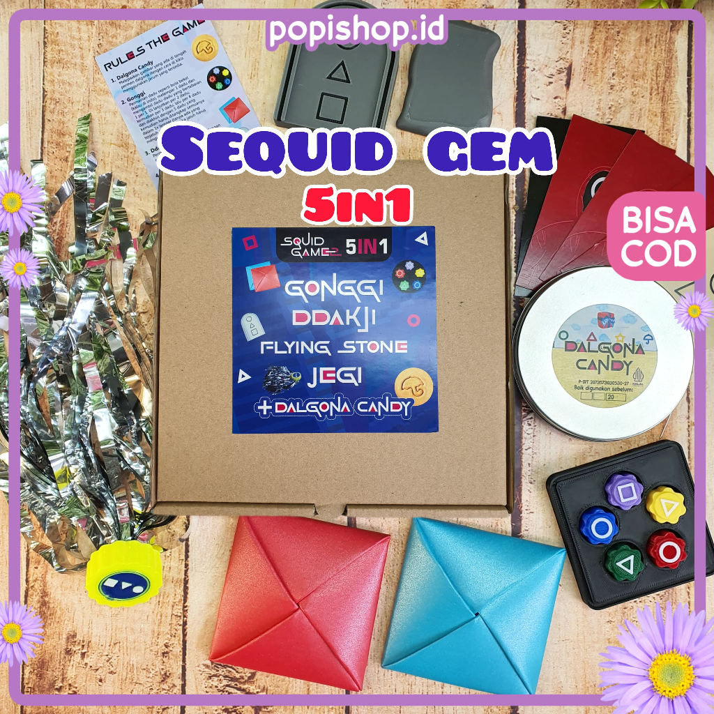 Permainan Sequid Game Seru & Terlengkap