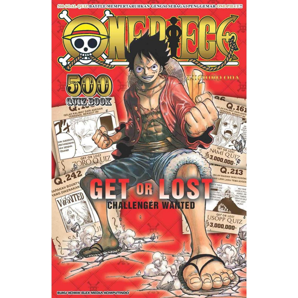 One Piece 500 Quiz Book - Eiichiro Oda