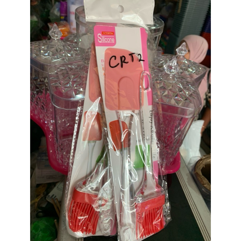 SOLET DAN KUAS SILICON SET