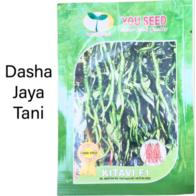 Benih Cabai Keriting KITAVI F1 10 gr
