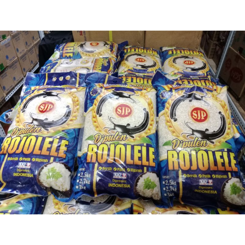 

beras rojo lele pulen bersih 3 kg