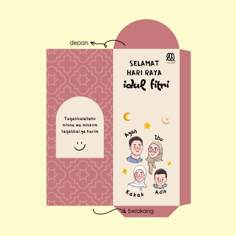 

Amplop Lebaran Custom (Edisi Kartun Keluarga)