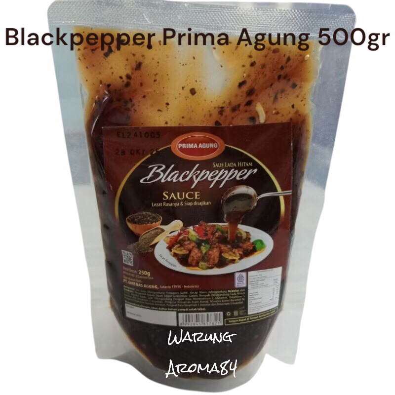 

Saus Blackpepper 500gr Prima Agung