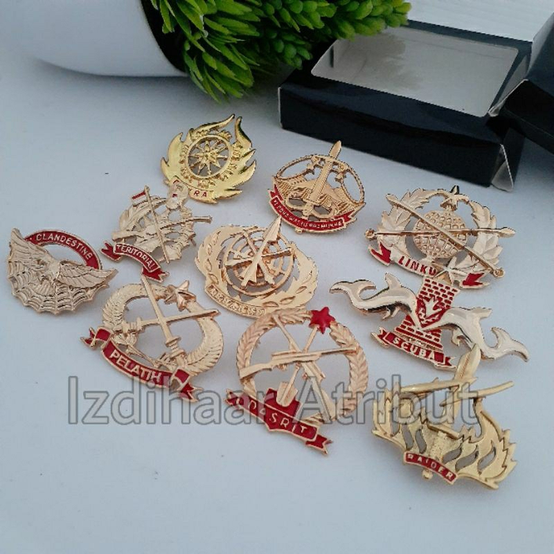 BREVET WING TNI AD / BREVET TNI AU / BREVET TNI AL BAHAN LOGAM BERKUALITAS ATRIBUT PERLENGKAPAN TNI