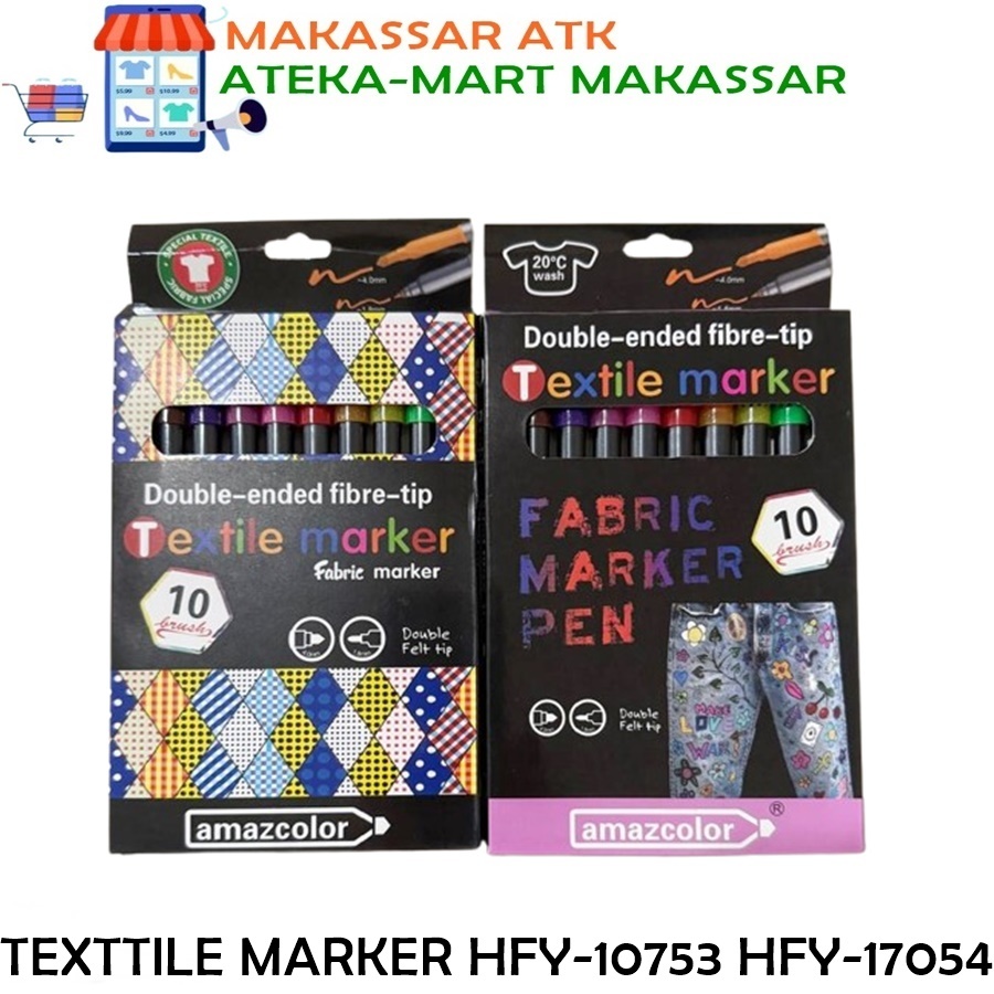 

[PCS] TEXTILE MARKER HFY-10753 HFY-10754 SPIDOL KAIN