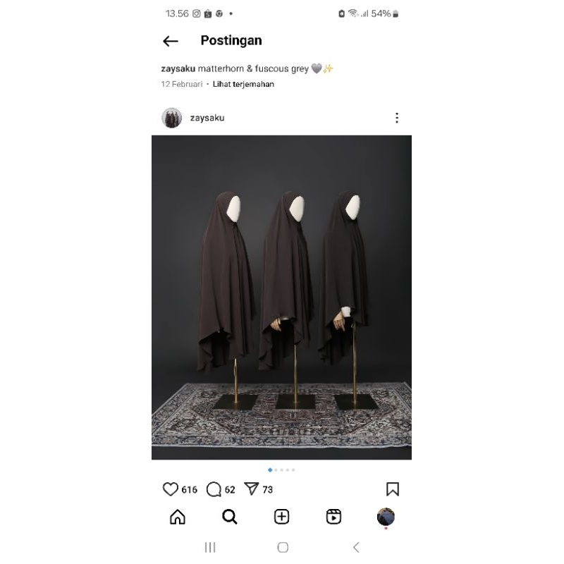 khimar bandana Zaysaku