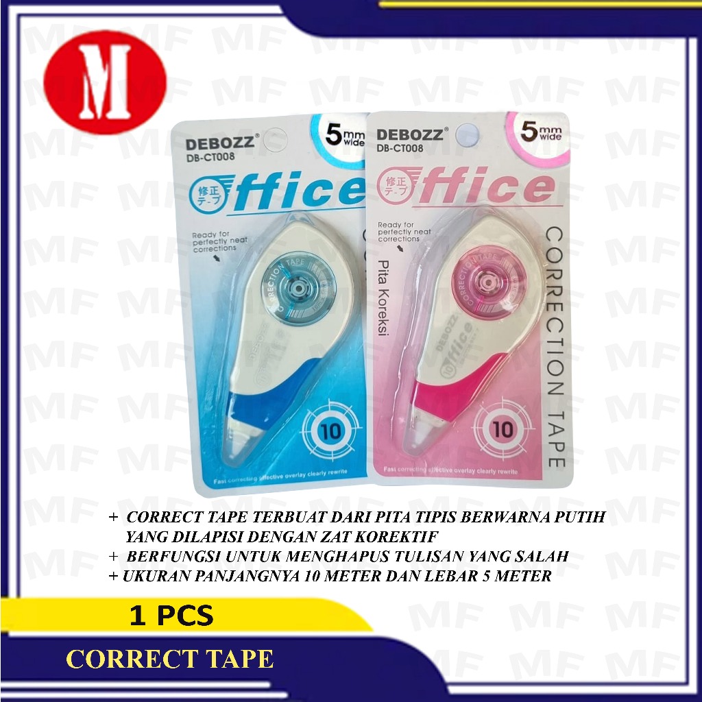 

Debozz Correction Tape DB-CT008 5mm wide