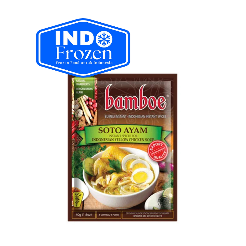

BAMBOE BUMBU INSTAN SOTO AYAM 40GR