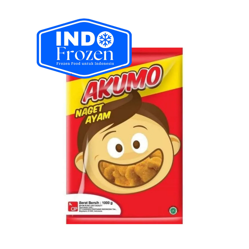 

AKUMO CHICKEN NAGET 1KG NUGGET AYAM