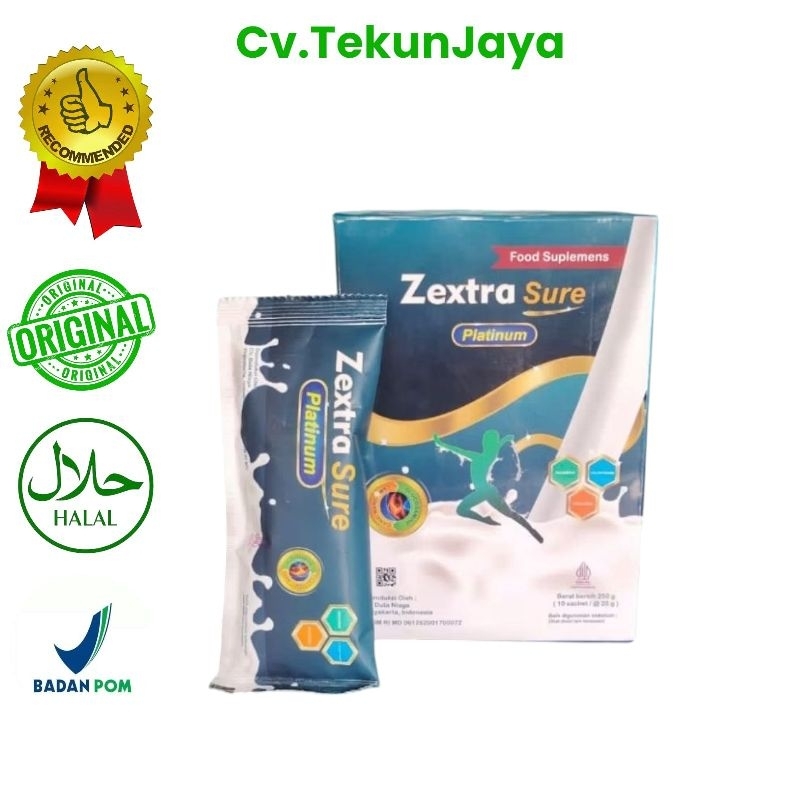 Zextra Sure Gold Susu Atasi Masalah Tulang Sendi Dan Rematik Terbaik 1 Box