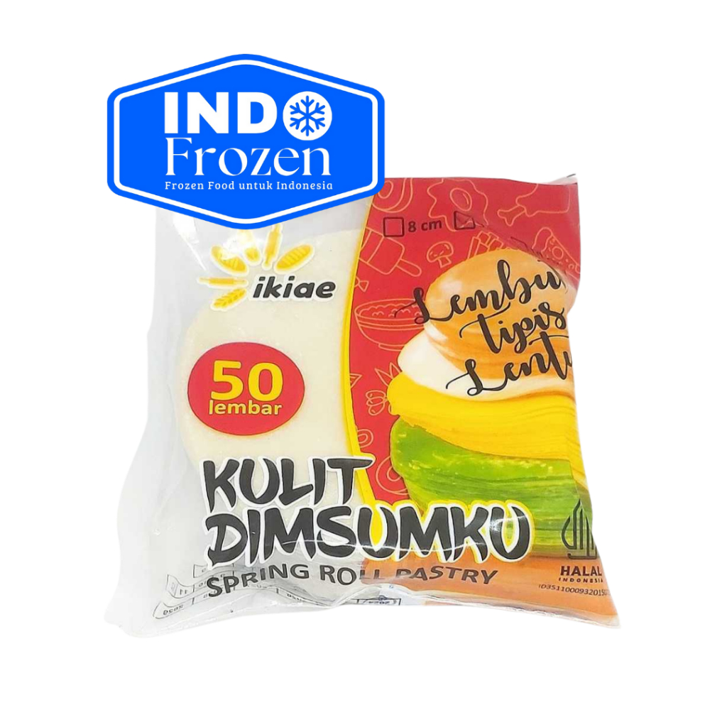 

IKIAE KULIT DIMSUM TIPIS PREMIUM PUTIH 9CM ISI 50