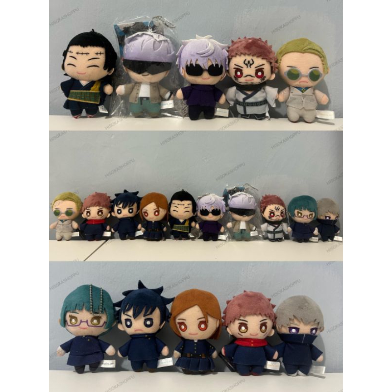 [JJK] READY STOCK OFFICIAL Boneka Ballchain Jujutsu Kaisen Yuji Geto Sukuna Maki Nobara Inumaki Nana