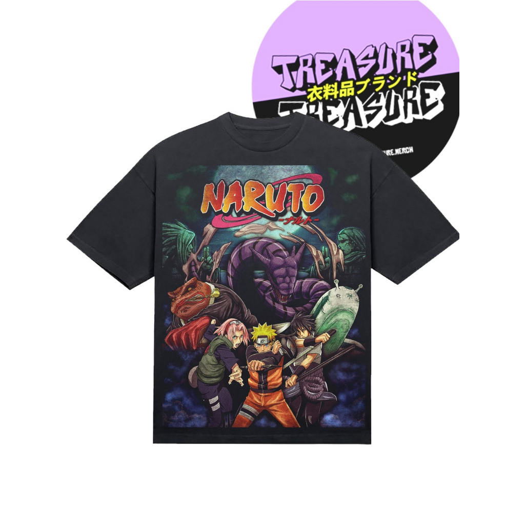 NARUTO Kaos ANIME NARUTO  Kaos OVERSIZE NARUTO