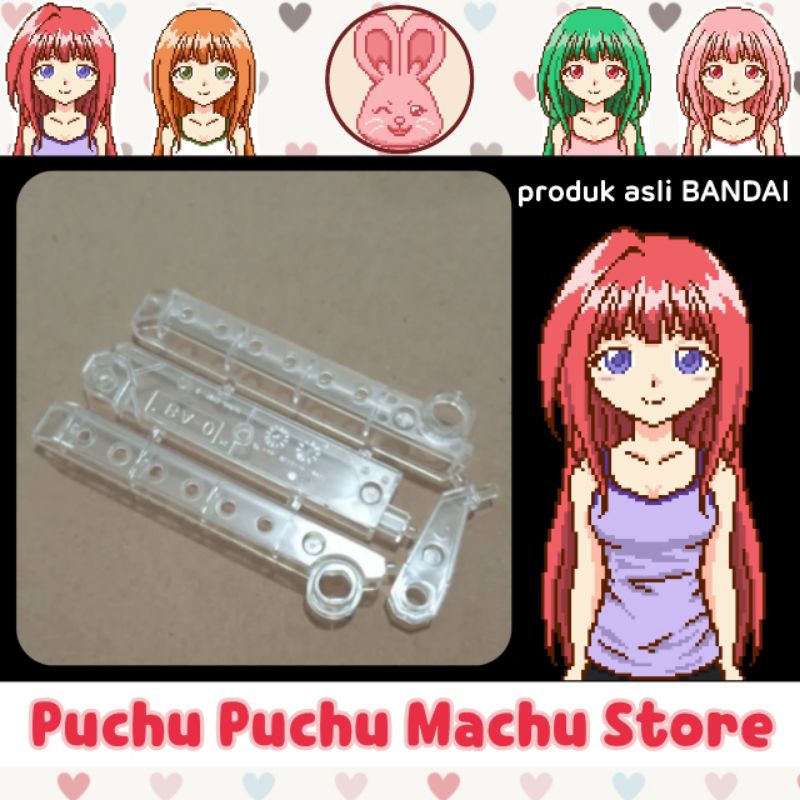 STAND BASE HG Gundam / Gunpla (BANDAI) Part dari HG 1/144 Uraven Gundam Model Kit