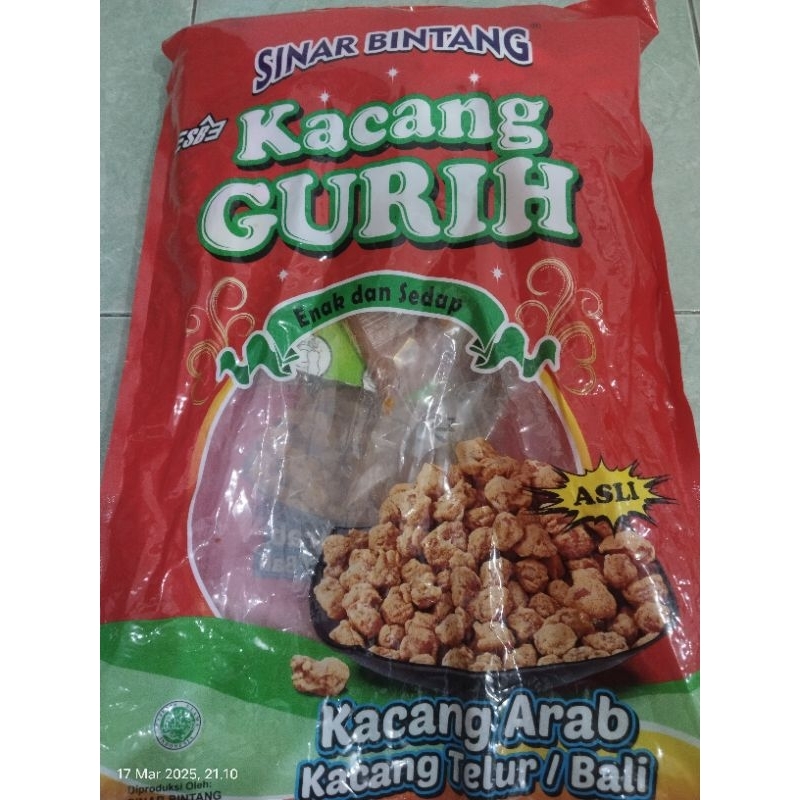 

Kacang Arab Kacang Telur Kacang Bali 500g (repacking)