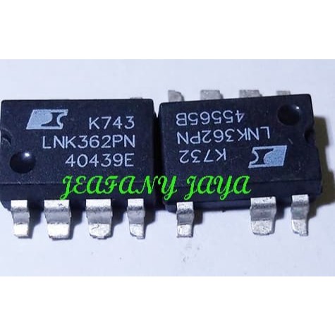 ic LNK362 LNK362GN = LNK362PN LNK362 Energy Effi cient, Low Power Off-Line Switcher IC