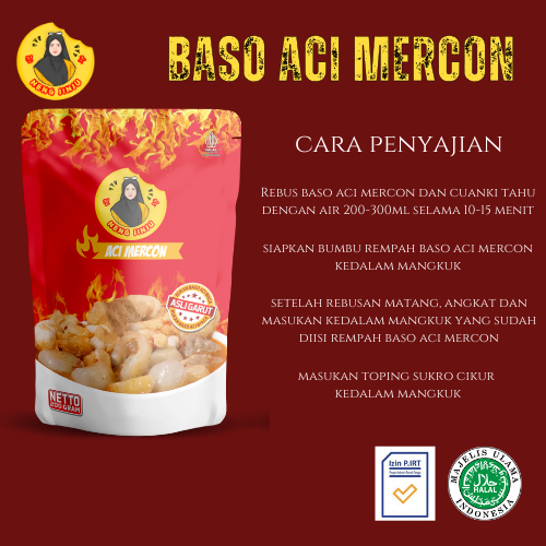 

Ay00! Baso Aci Mercon Neng Jinju Halal Tanpa Pengawet