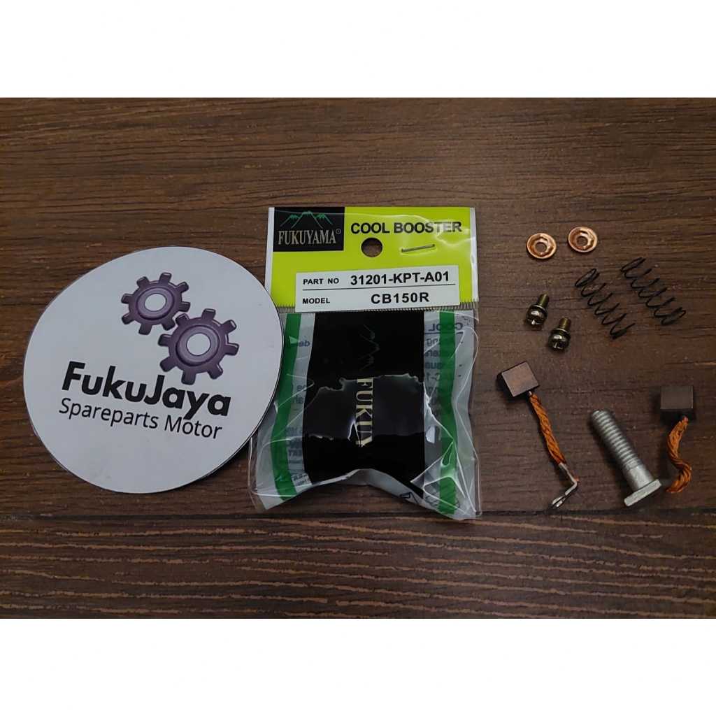 Fukuyama Kolboster Colstater Cool Booster Arang Areng Dinamo Starter Carbon Brush Brostel Batu Karbo