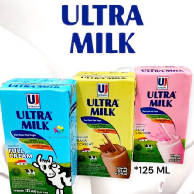 

ultra milk cokelat 125ml - susu uht ultramilk cokelat 125ml