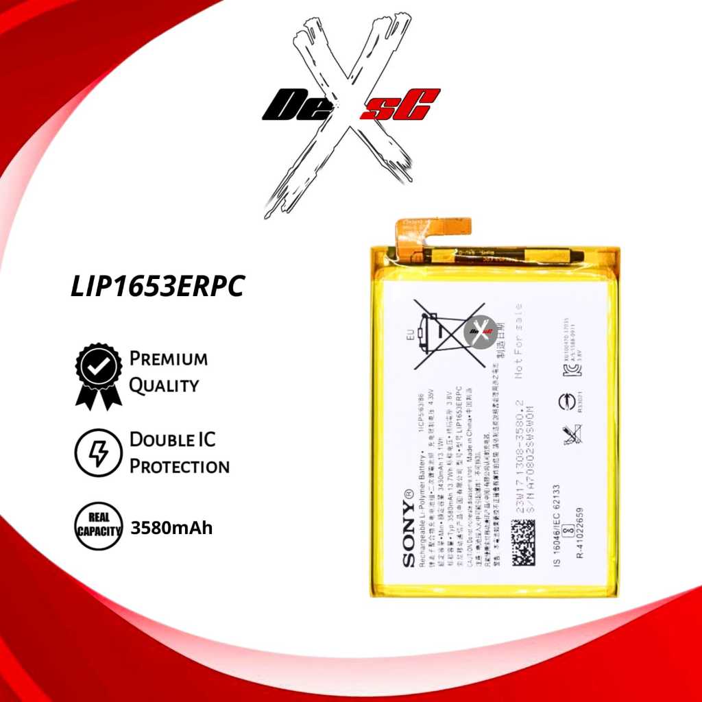 Baterai LIP1653ERPC Sony Xperia XA1 Plus | XA2 Ultra Batre Batrai Battery Handphone