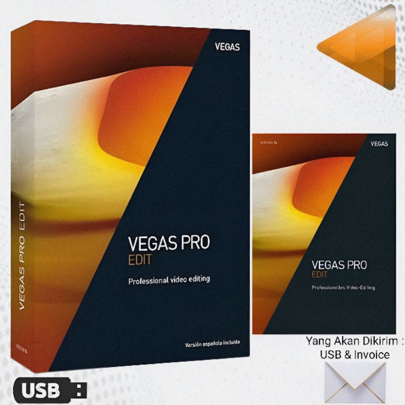 Sony Magix Vegas Pro Edit 14 Perpetual Lisensi Original 1PC (Lifetime).