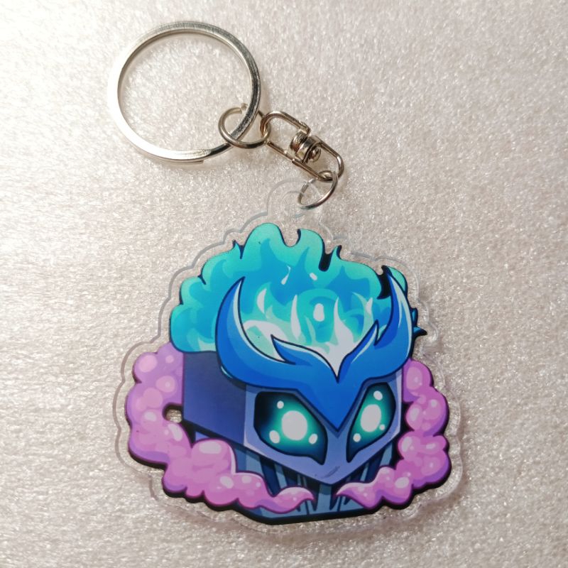 ganci akrilik Gas Fruit Blox Fruits / keychain gantungan kunci Gas Fruit Blox Fruits