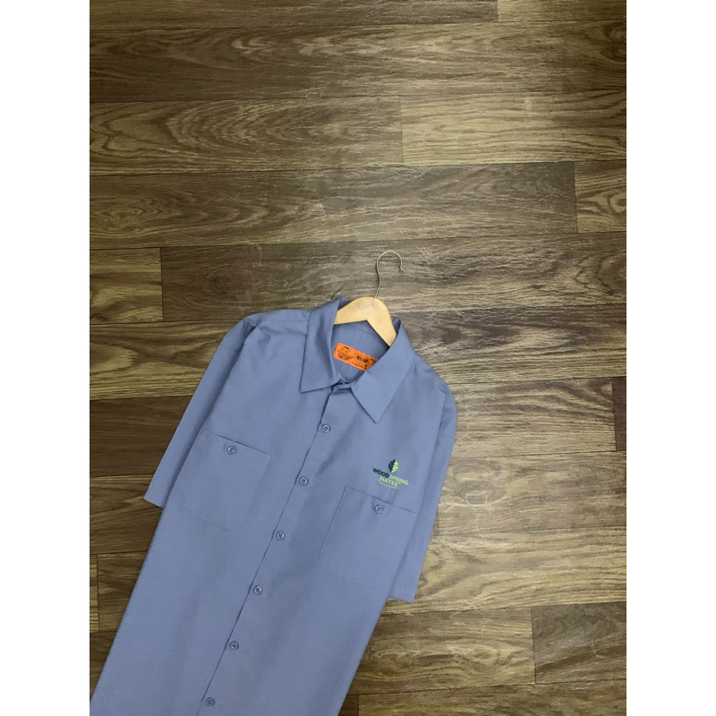 Kemeja RED KAP Branded Workshirt Short Sleeve - Big Size