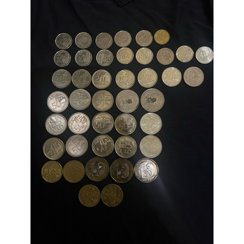 kolektor koin coin korea thailand malaysia riyal arab india Filipina