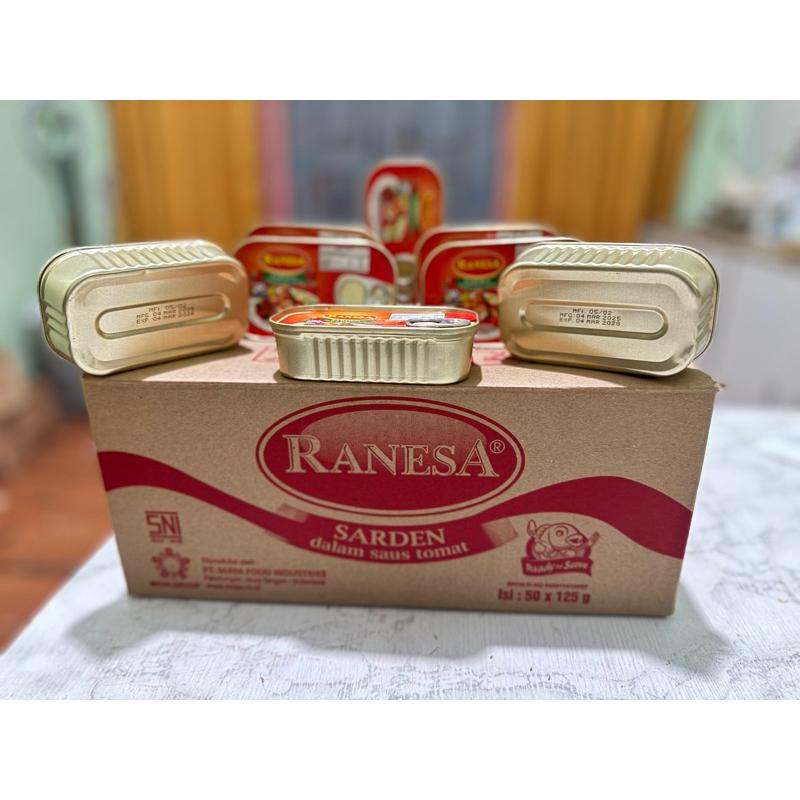

SARDEN KALENG RANESA 125 gr 1 Karton (isi 50pcs)