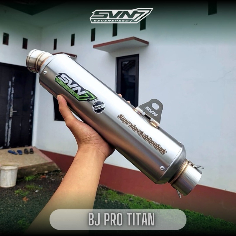 Slincer only bass adem slenser knalpot racing bass ulem type BJ Titan