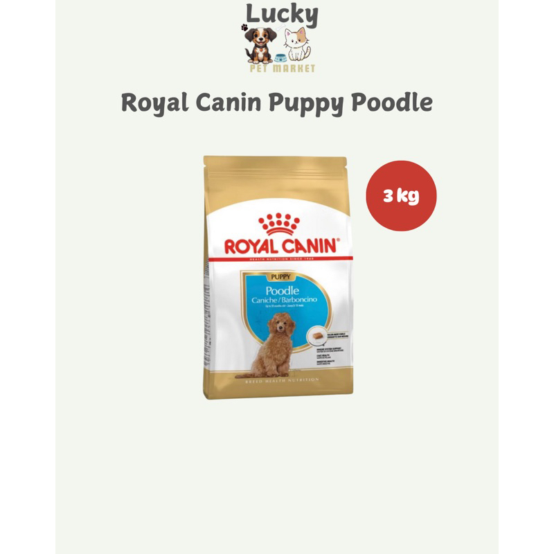 Royal Canin Puppy Poodle dog food. 3 kg