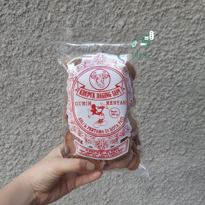 

Kerupuk Daging Mentah 250g Asli Pati Ny. Surya